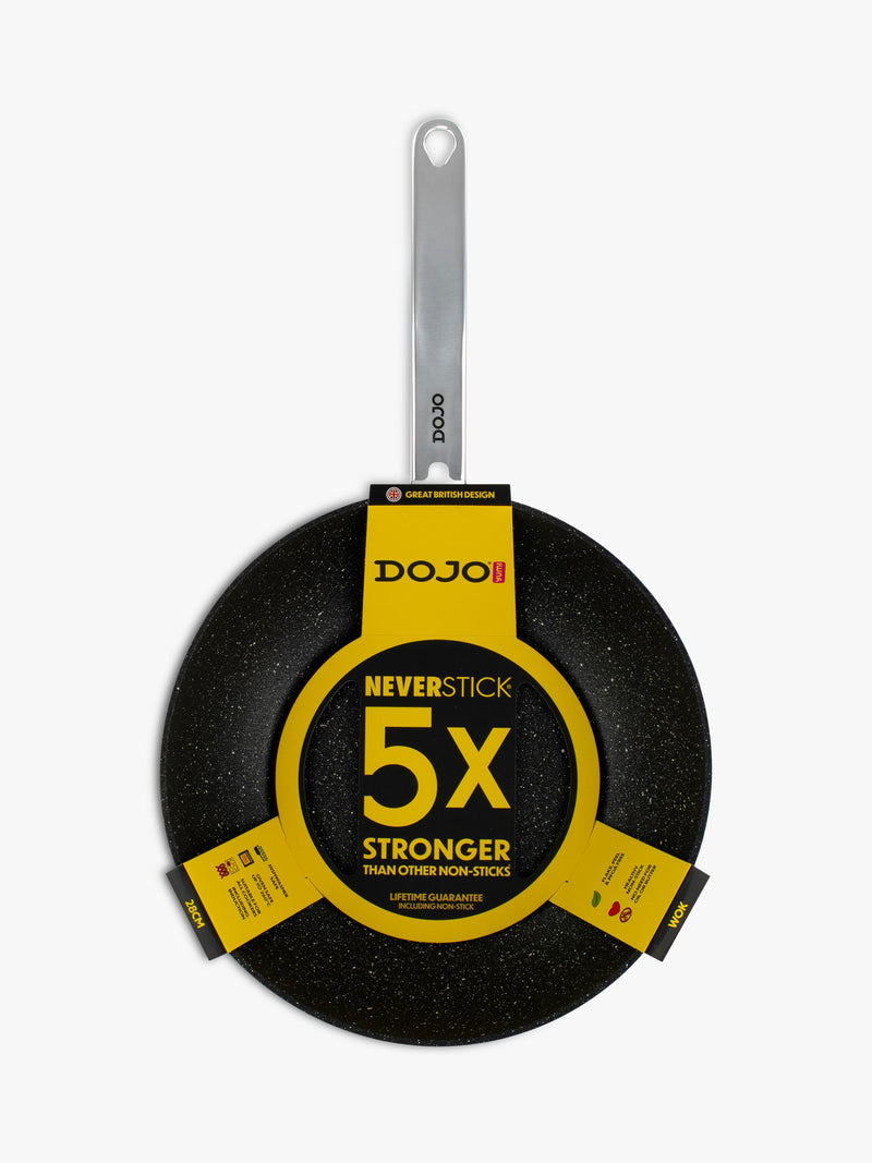 Dojo Yumi Neverstick Non-Stick Wok 28cm - British product