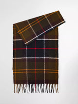 John Lewis Barbour Deanna Tartan Scarf, Green/Multi- Buy online at McGrocer