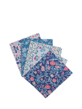 John Lewis Liberty Fabrics Craft Garden Collection Willow Stitch Fat Quarters Pack of 5- Buy online at McGrocer