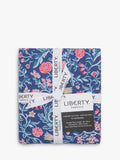 Liberty Fabrics Willow Stitch fat quarters pack of 5, imported from the UK