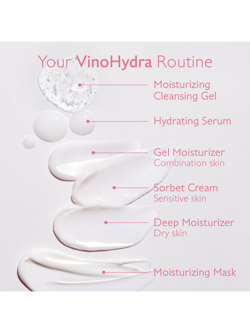 Caudalie VinoHydra moisturising gel cleanser 150ml, imported from the UK