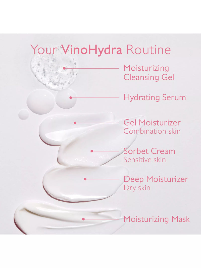 Caudalie VinoHydra moisturising gel cleanser 150ml, imported from the UK