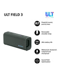 Sony ULT FIELD 3 Bluetooth speaker (British brand)