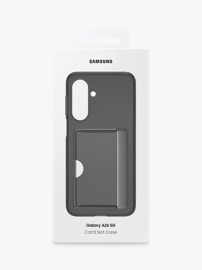 Samsung Galaxy A26 card slot case black, UK version