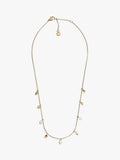 Skagen gold and pearl necklace chain (British brand)