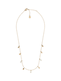 Skagen gold and pearl necklace chain (British brand)