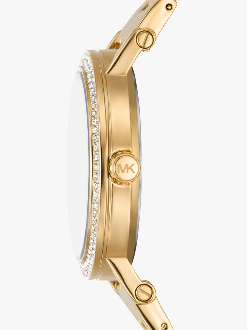 Michael Kors Corey women's studded bracelet watch - British product