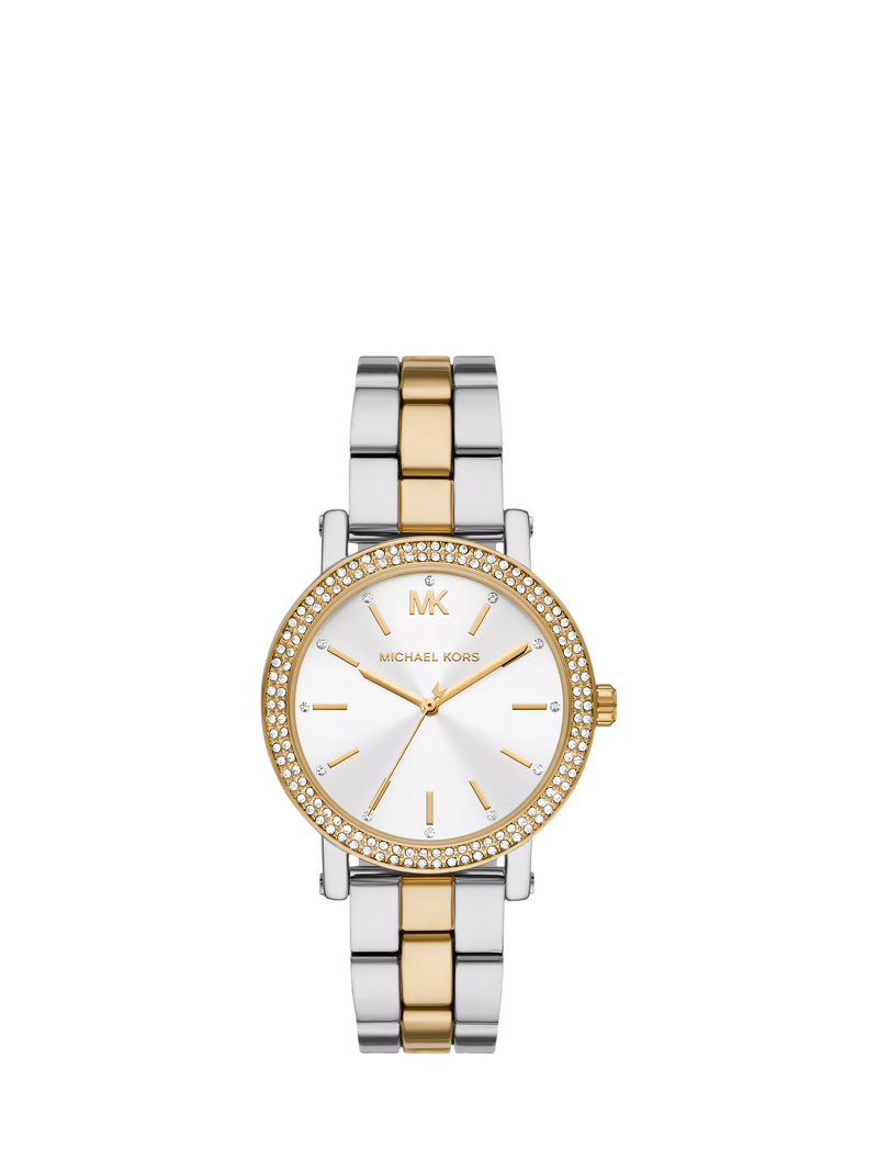 Michael Kors Corey watch two-tone bracelet - British product