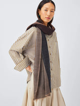 John Lewis John Lewis Four Square Wool Scarf- Buy online at McGrocer