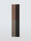 John Lewis wool scarf colour block design 70x180cm - British product