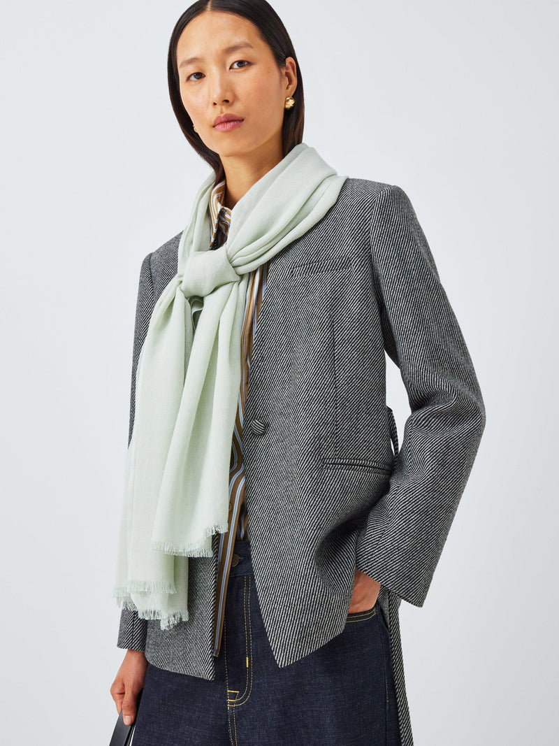 John Lewis plain wrap scarf 70x180cm - British product