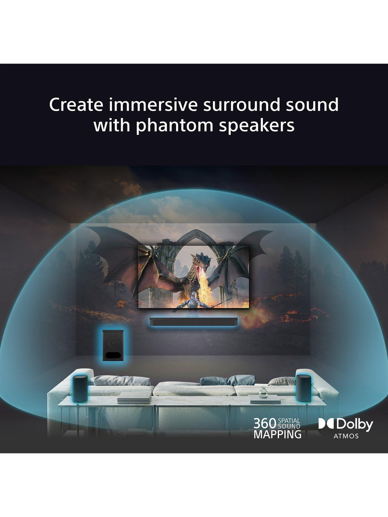 Sony Bravia Theatre Rear 8 wireless rear speaker system, imported from the UK
