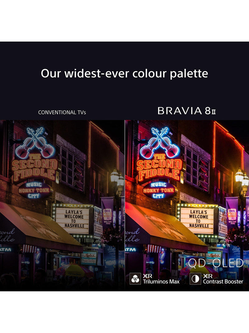 Sony Bravia 8 II 55 inch QD-OLED smart TV (British brand)