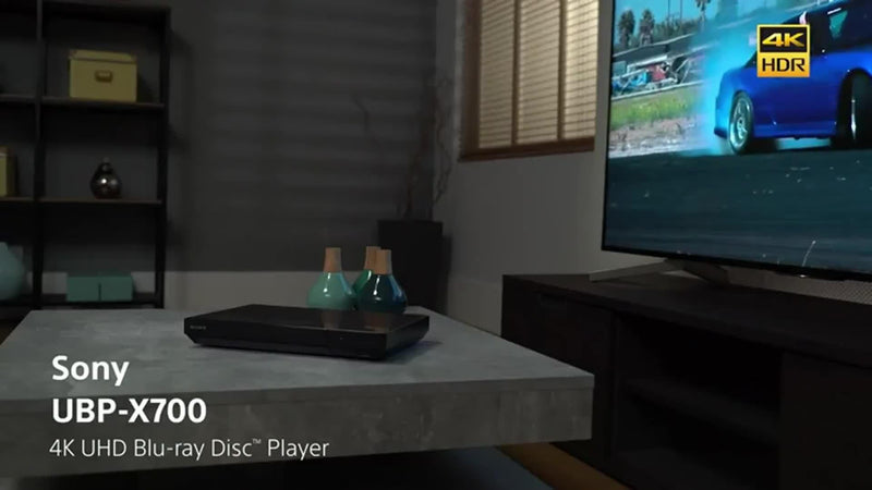 Sony UBP-X700 4K Ultra HD Blu-ray player black (British brand)