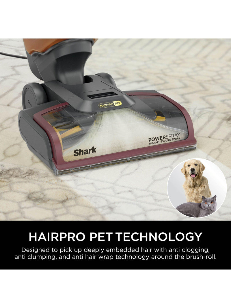 Shark EX220UK carpet cleaner model, imported from the UK