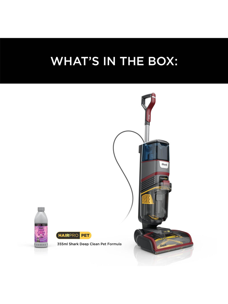 Shark EX220UK carpet cleaner model, imported from the UK