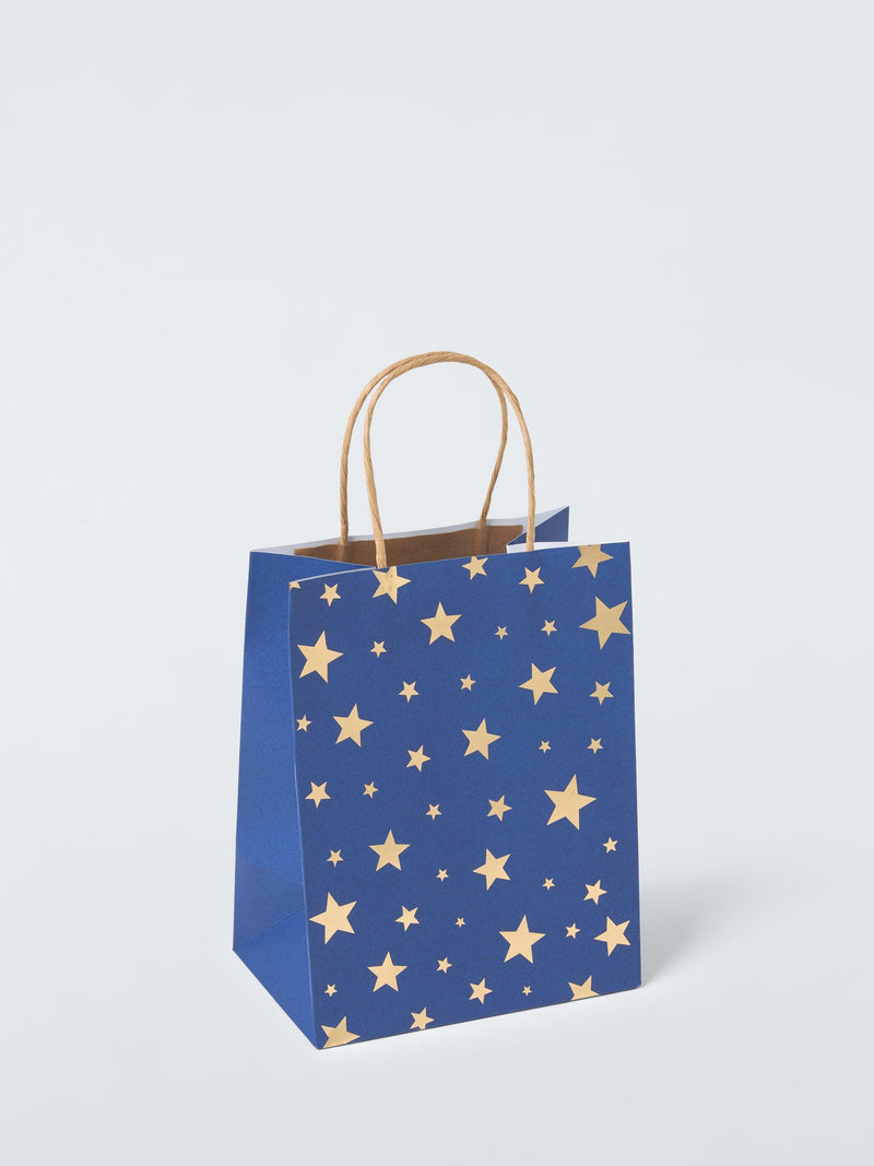 John Lewis star gift bags pack of 5 (British brand)