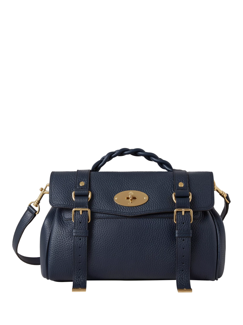 Mulberry Alexa Heavy Grain Leather Shoulder Bag
