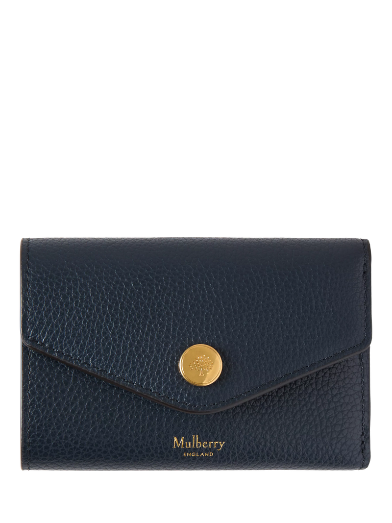 Mulberry Folded Multi-Card Small Classic Grain Leather Wallet
