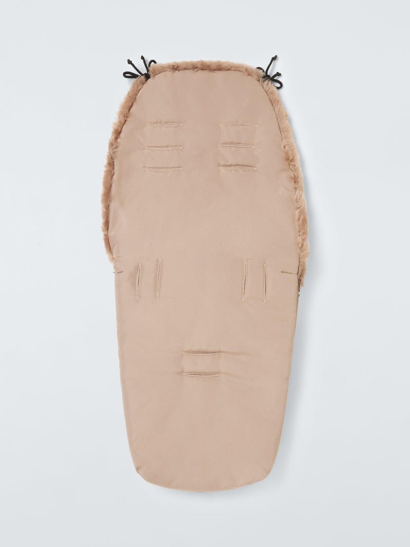 John Lewis sheepskin footmuff taupe, UK version