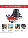 Tefal Ingenio SoLight pan set 16-piece (British brand)