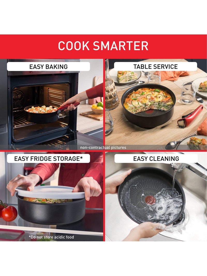 Tefal Ingenio SoLight pan set 16-piece (British brand)