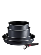 John Lewis Tefal Ingenio SoLight Aluminium Non-Stick Pan Set, 5 Piece- Buy online at McGrocer