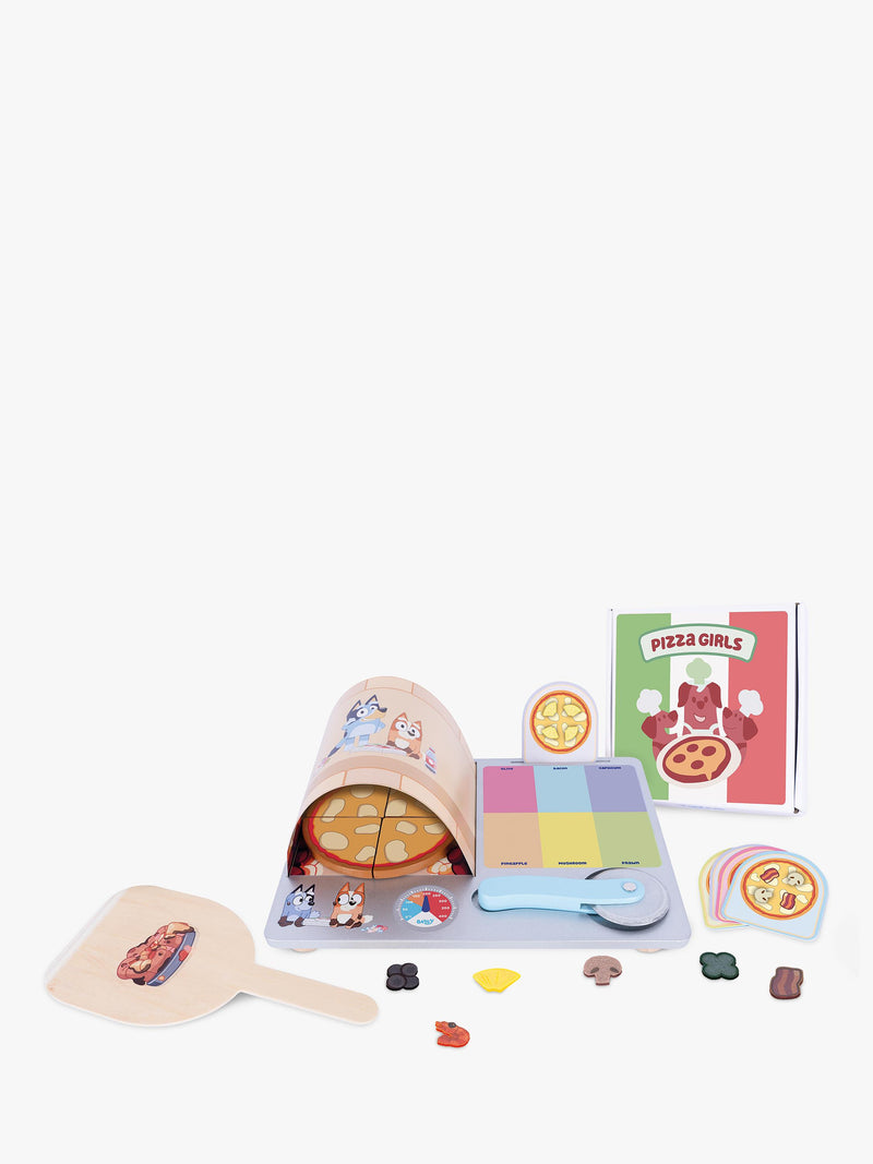 Bluey Wooden Pizza Set wooden toy (British brand)