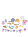 Peppa Pig baby shower set (British brand)