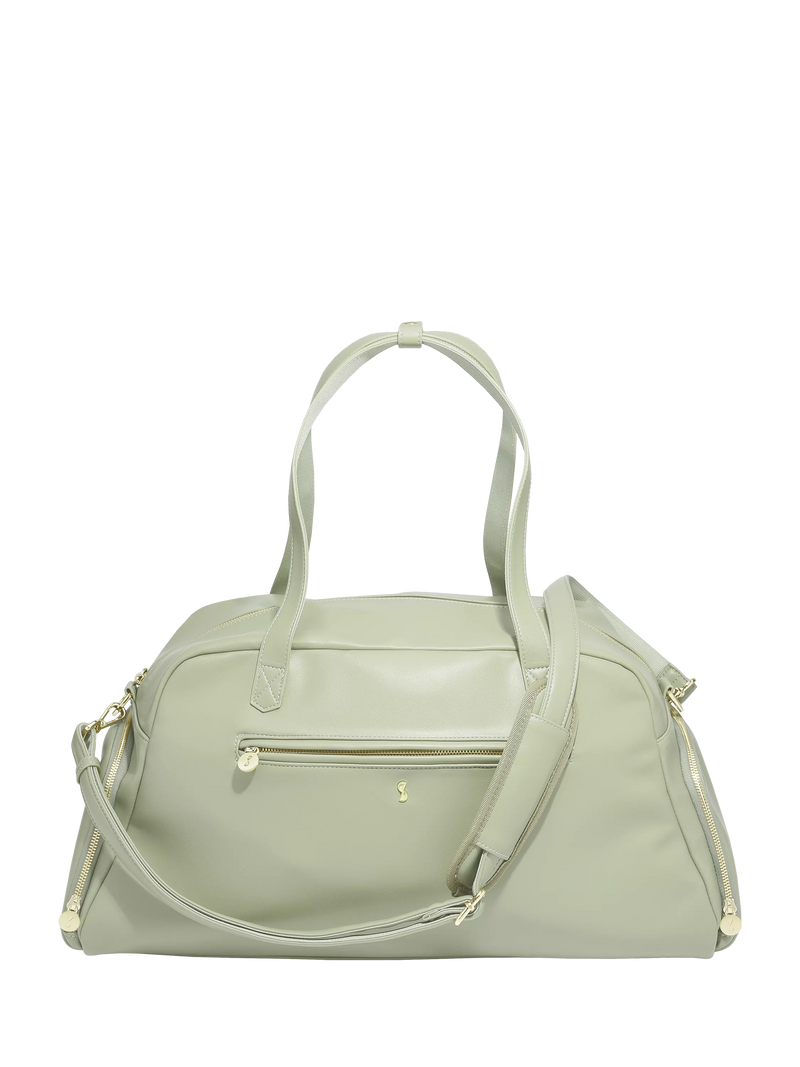Stackers faux leather gym bag, imported from the UK