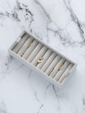 Stackers faux leather classic jewellery box, UK version