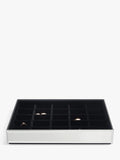 Stackers 4 layer glass jewellery box Ombre Graphite, UK version