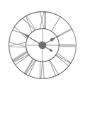 Thomas Kent skeleton outdoor wall clock 83cm grey, imported from the UK