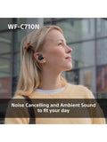 Sony WF-C710N true wireless earbuds with noise cancelling - British product