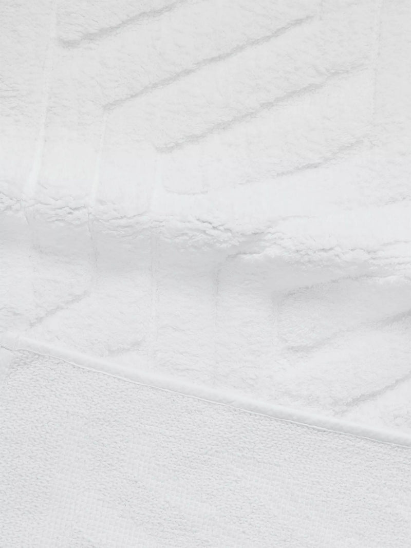 John Lewis sculpted bath mat white 50x80cm, UK version