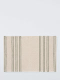 John Lewis Textured Stripe Bath Mat 50x80cm