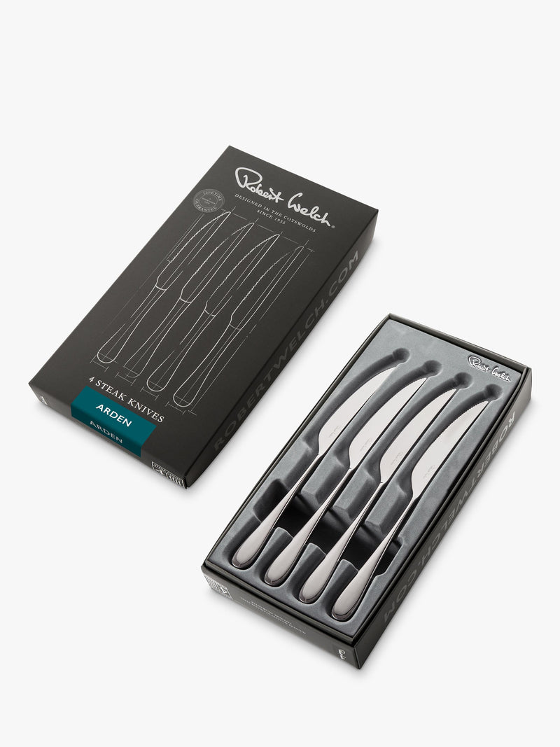 Robert Welch Arden steak knife set of 4 - British product