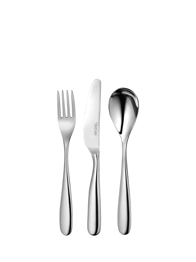Robert Welch children's cutlery set 3 piece, imported from the UK