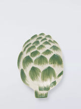John Lewis John Lewis X Deliciously Ella Artichoke Hand Painted Stoneware Plate, 20cm, Green- Buy online at McGrocer
