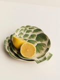 John Lewis Deliciously Ella artichoke hand-painted plate 20cm, imported from the UK