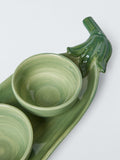 John Lewis x Deliciously Ella pea pod dip bowls, UK version