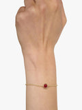 Tutti gold garnet birthstone bracelet imported from the UK