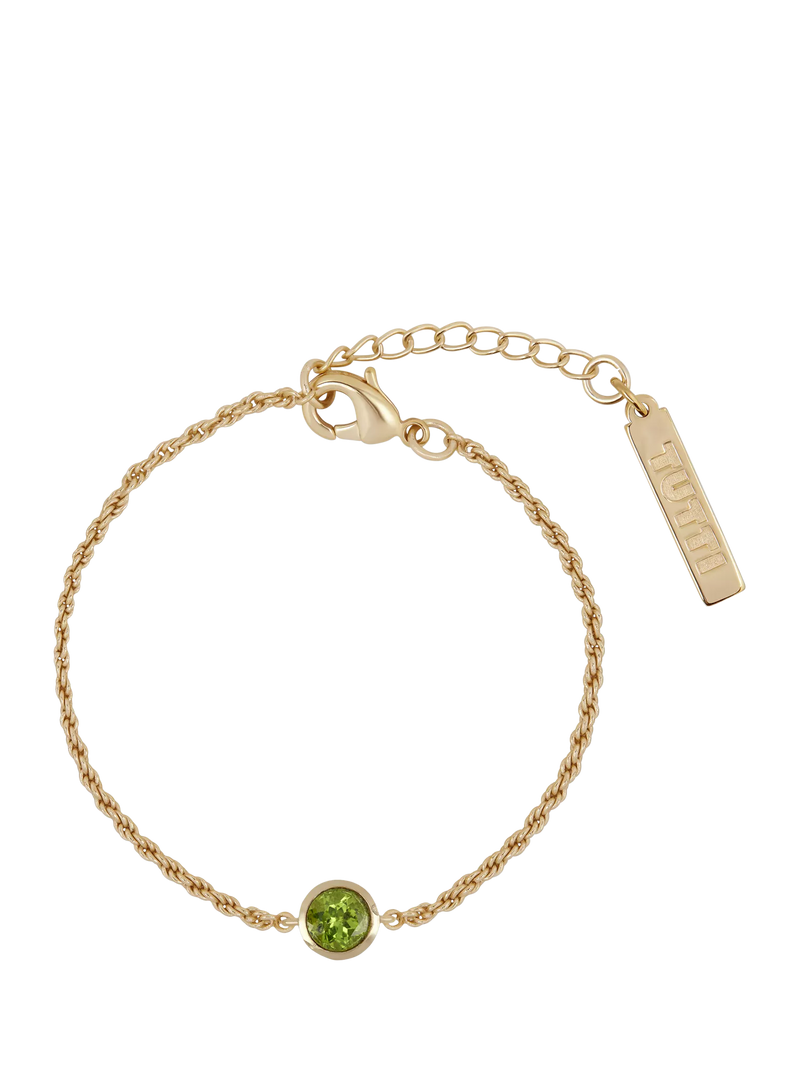 Tutti Birthstone Bracelet Gold