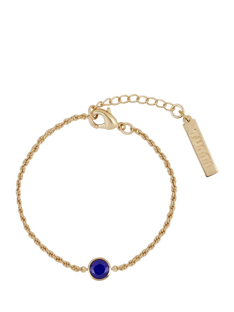 Tutti Birthstone Bracelet Gold