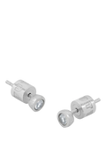 Tutti Birthstone Stud Earrings Silver