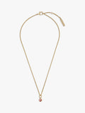 Tutti birthstone necklace gold (British brand)