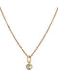 Tutti Birthstone Necklace Gold 45cm