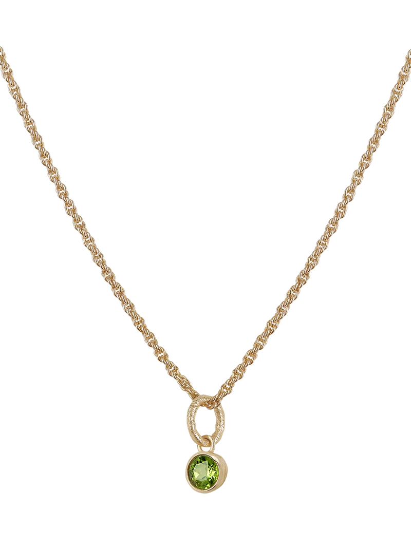 Tutti Birthstone Necklace Gold 45cm