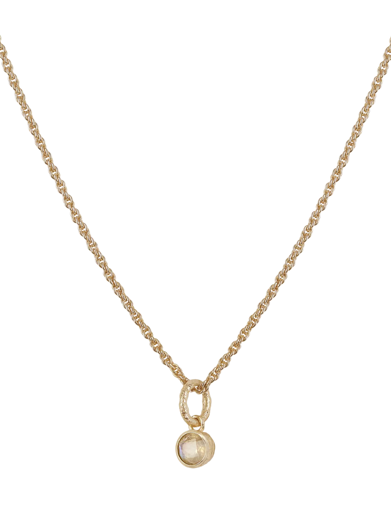 Tutti Birthstone Necklace Gold 45cm