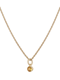 Tutti Birthstone Necklace Gold 45cm